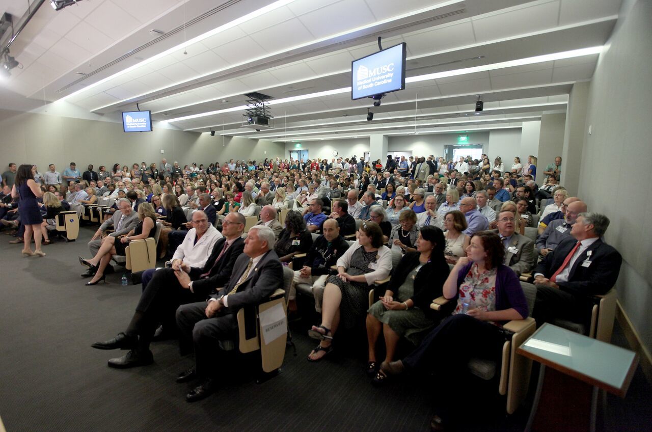 MUSC auditorium full